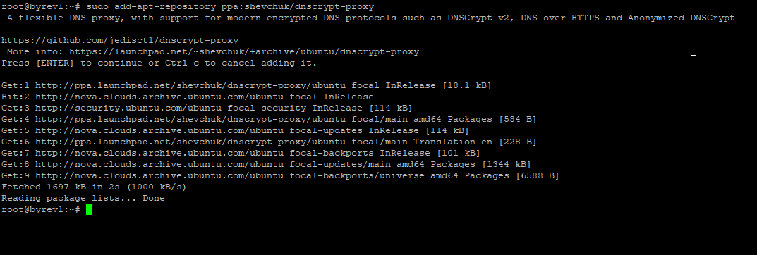 DNSCrypt PPA repository